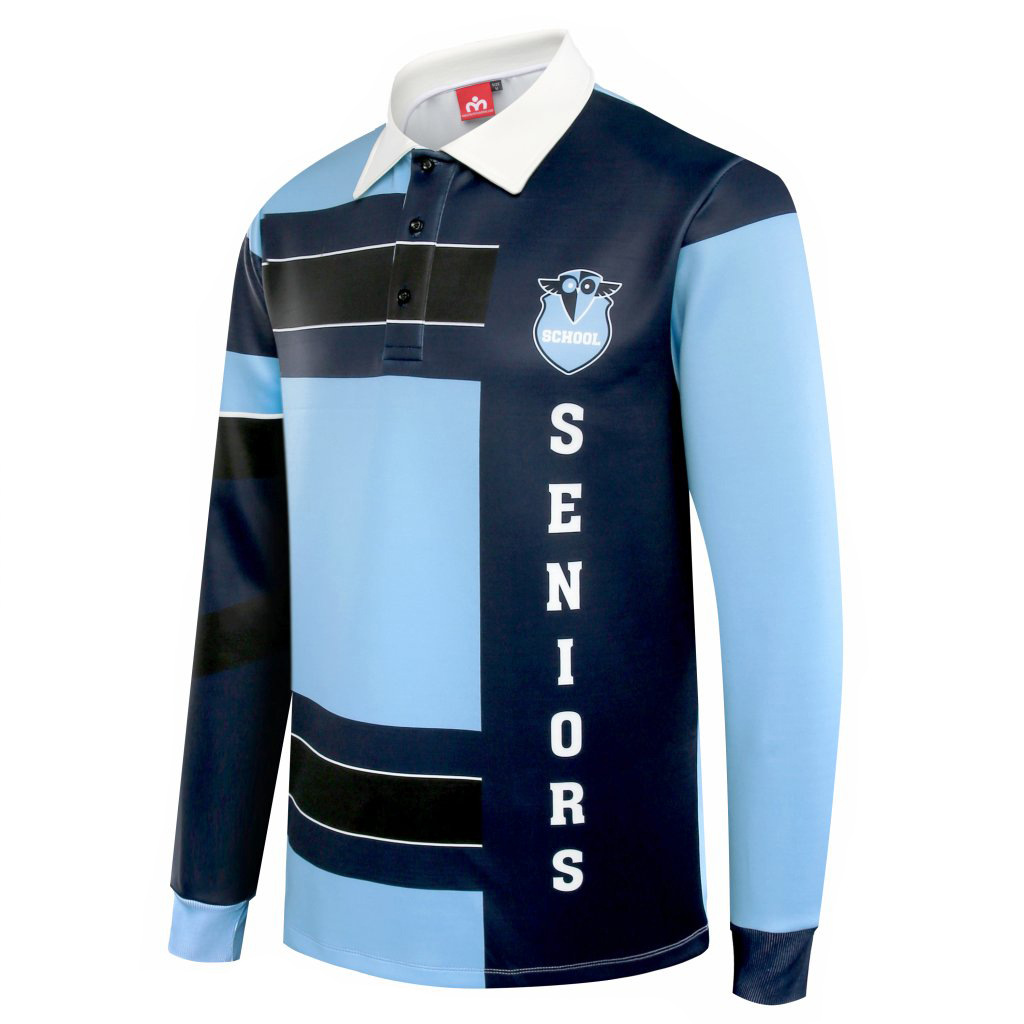 SUBLIMATION SCHOOL LEAVER POLO-L10SC10