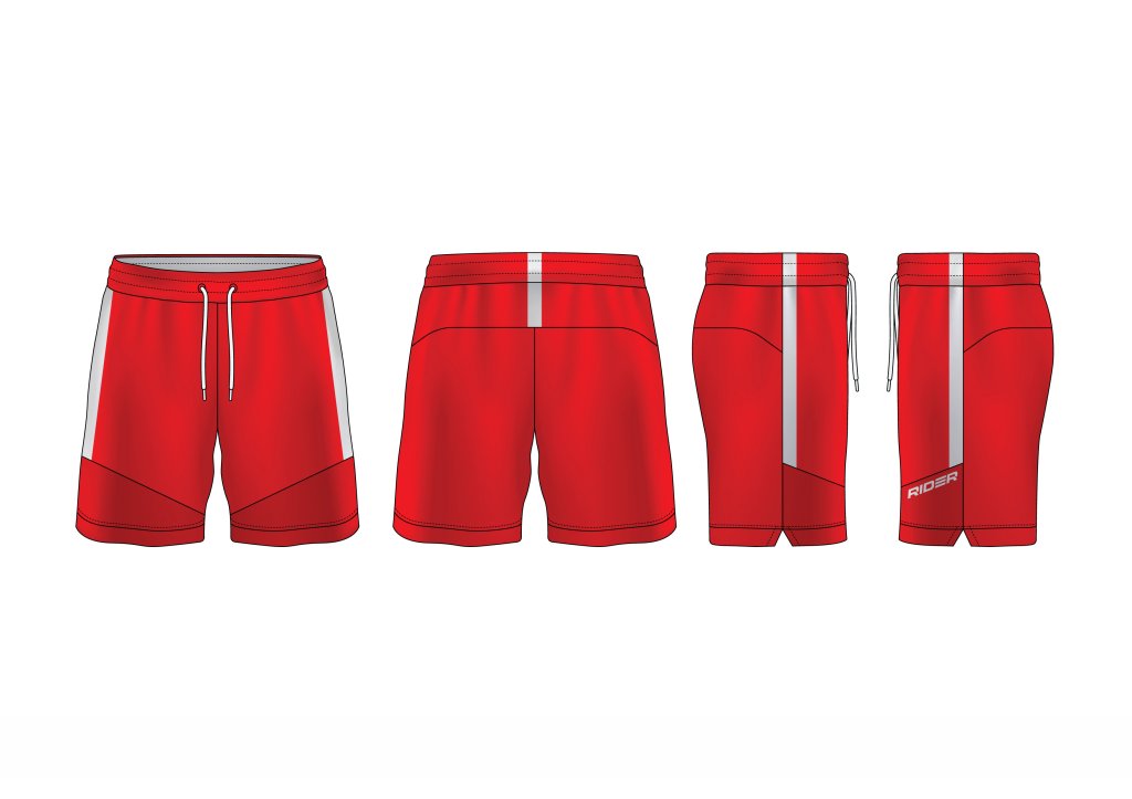 shorts template artwork