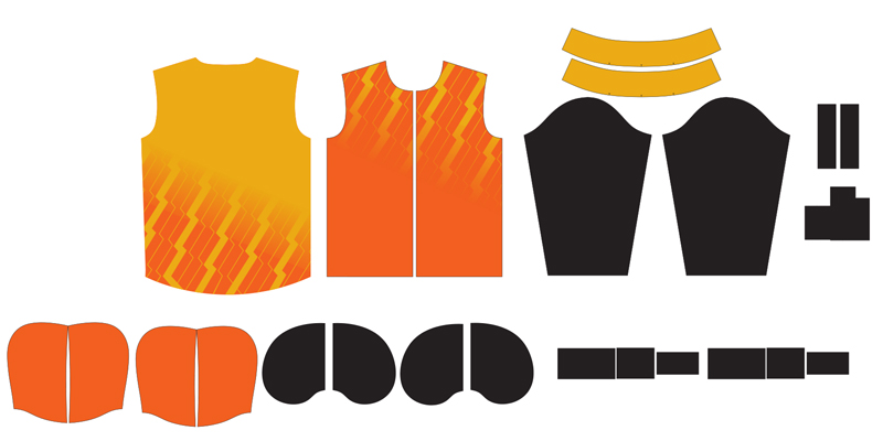 sublimation jacket layout sublimation jacket layout
