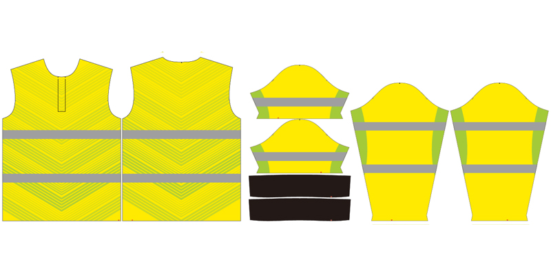 hi vis safety work wear design layout hi vis safety work wear design layout