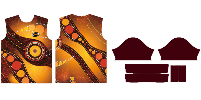 aboriginal polo design layout aboriginal polo design layout