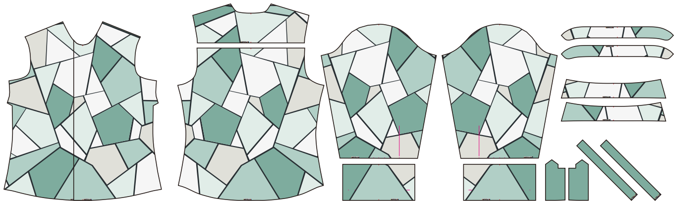 SHIRT S2308 layout