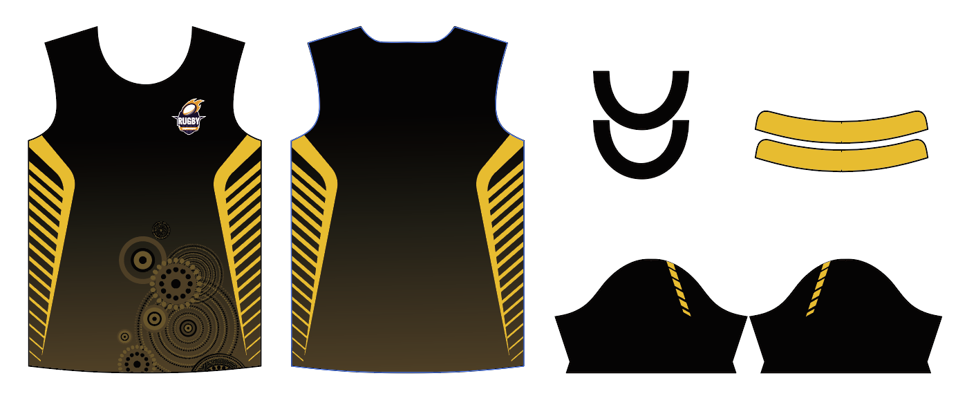 ABORIGINAL RUGBY TOP – S2302 LAYOUTS